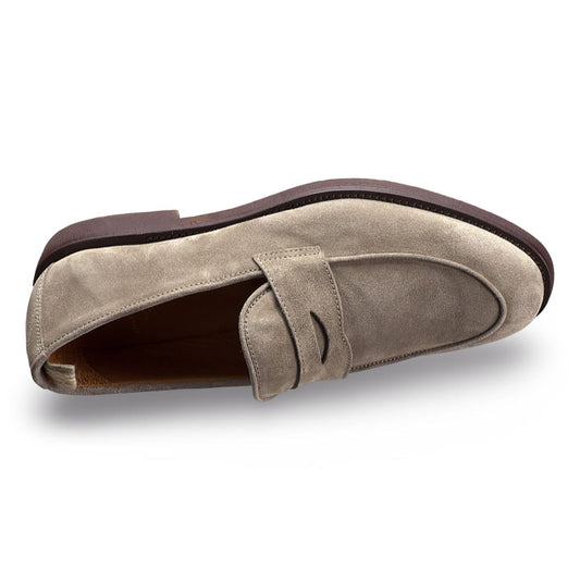 Officine Shoes Opera Suede Penny Loafer