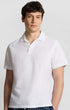 Onia Polos Cotton Linen Pop-Over Polo in White
