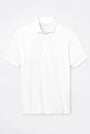 Orchard & Broome Polos Grand Pima Cotton Stretch Polo - White