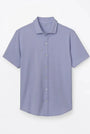 Orchard & Broome Sport Shirts Houston Pima Cotton Stretch Shirt - Glacier