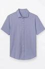 Orchard & Broome Sport Shirts Houston Pima Cotton Stretch Shirt - Glacier