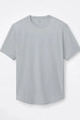 Orchard & Broome T-Shirts M / Light Grey Essex Tee Pima Cotton Stretch Tee - Light Grey