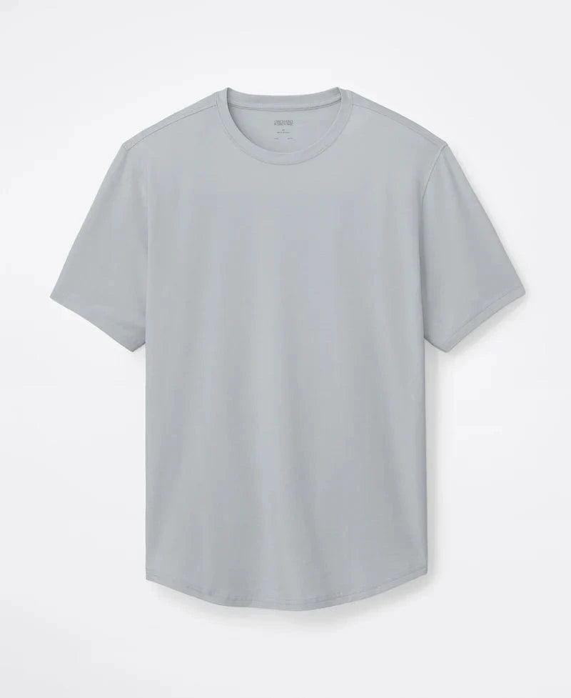 Orchard & Broome T-Shirts M / Light Grey Essex Tee Pima Cotton Stretch Tee - Light Grey