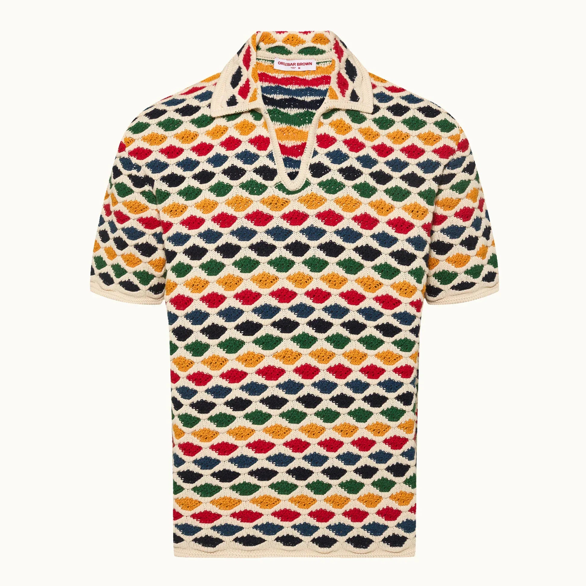 Orlebar Brown Polos Batten Crochet Polo