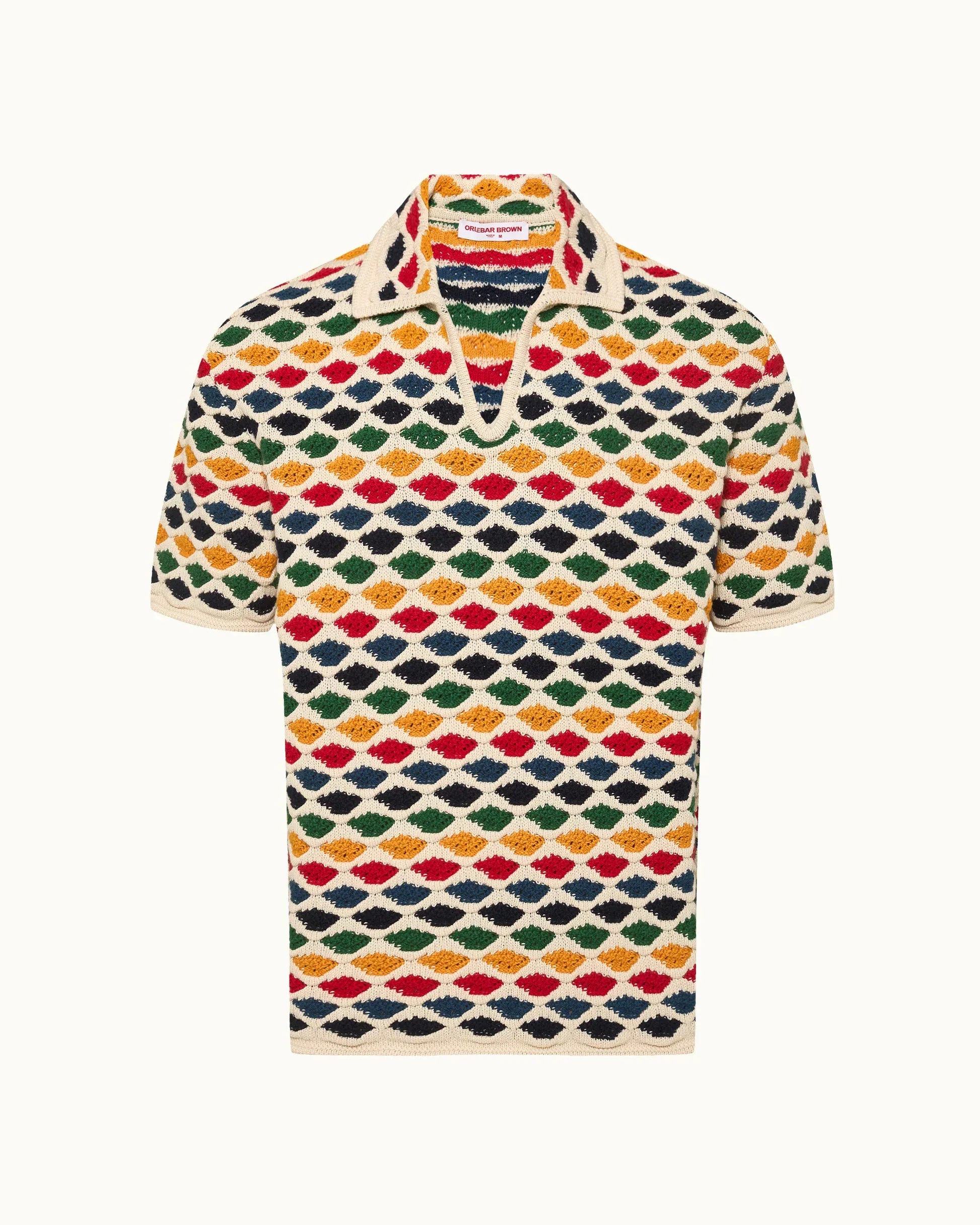 Orlebar Brown Polos Batten Crochet Polo