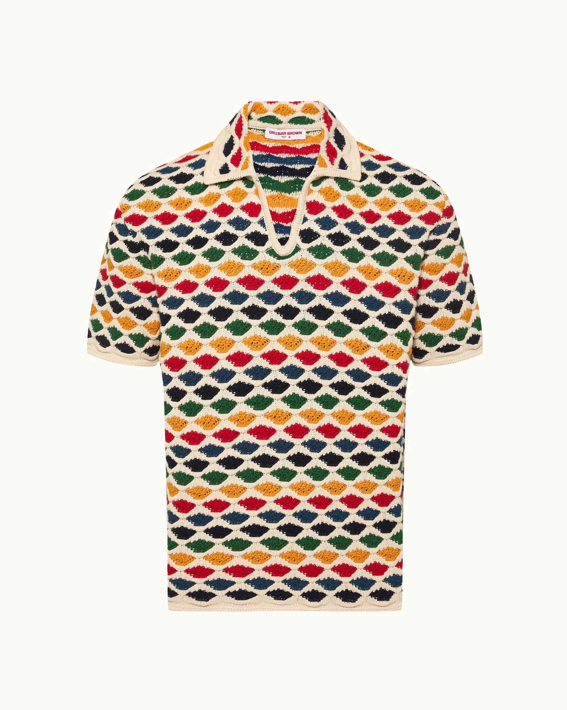 Orlebar Brown Polos Batten Crochet Polo