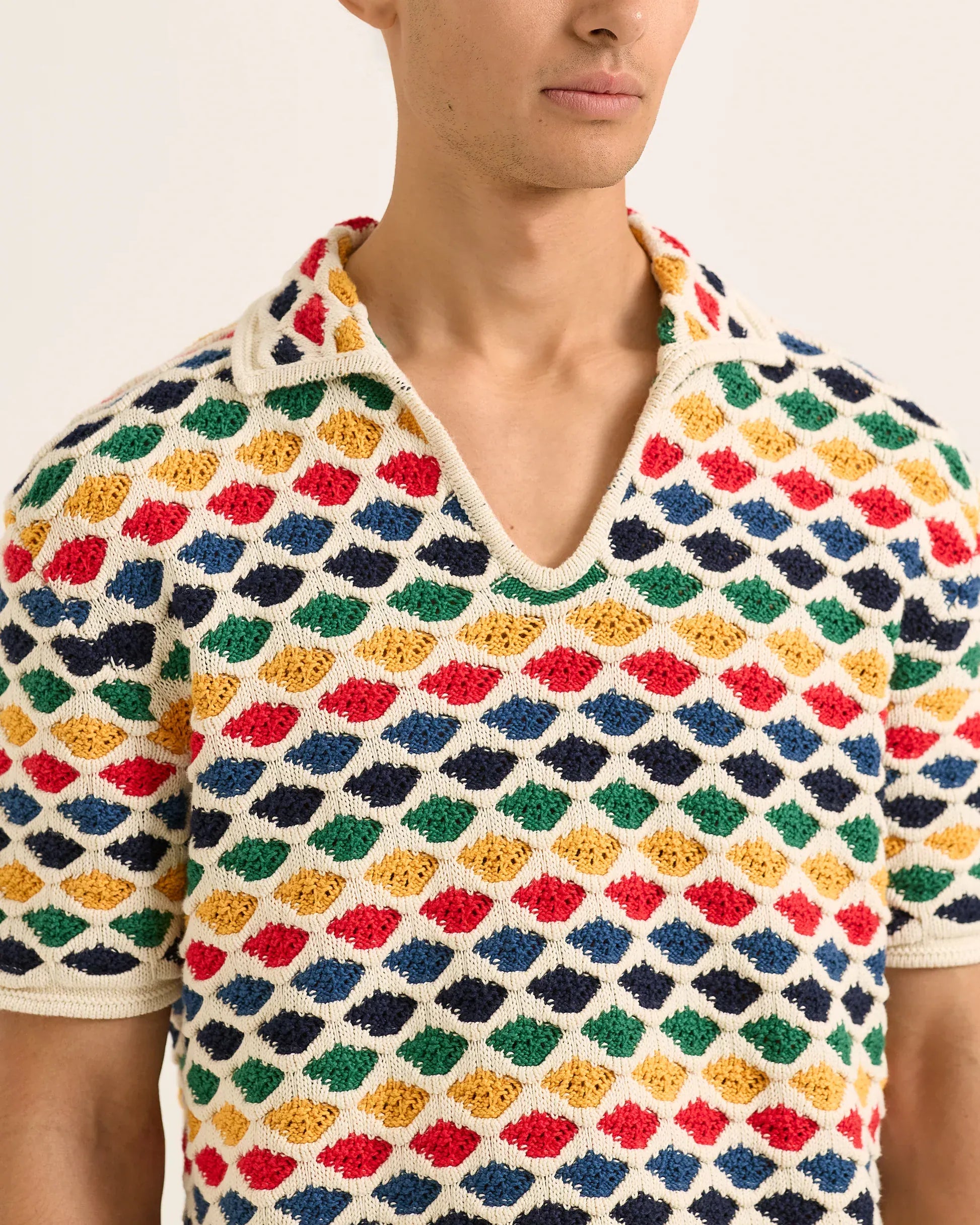 Orlebar Brown Polos Batten Crochet Polo