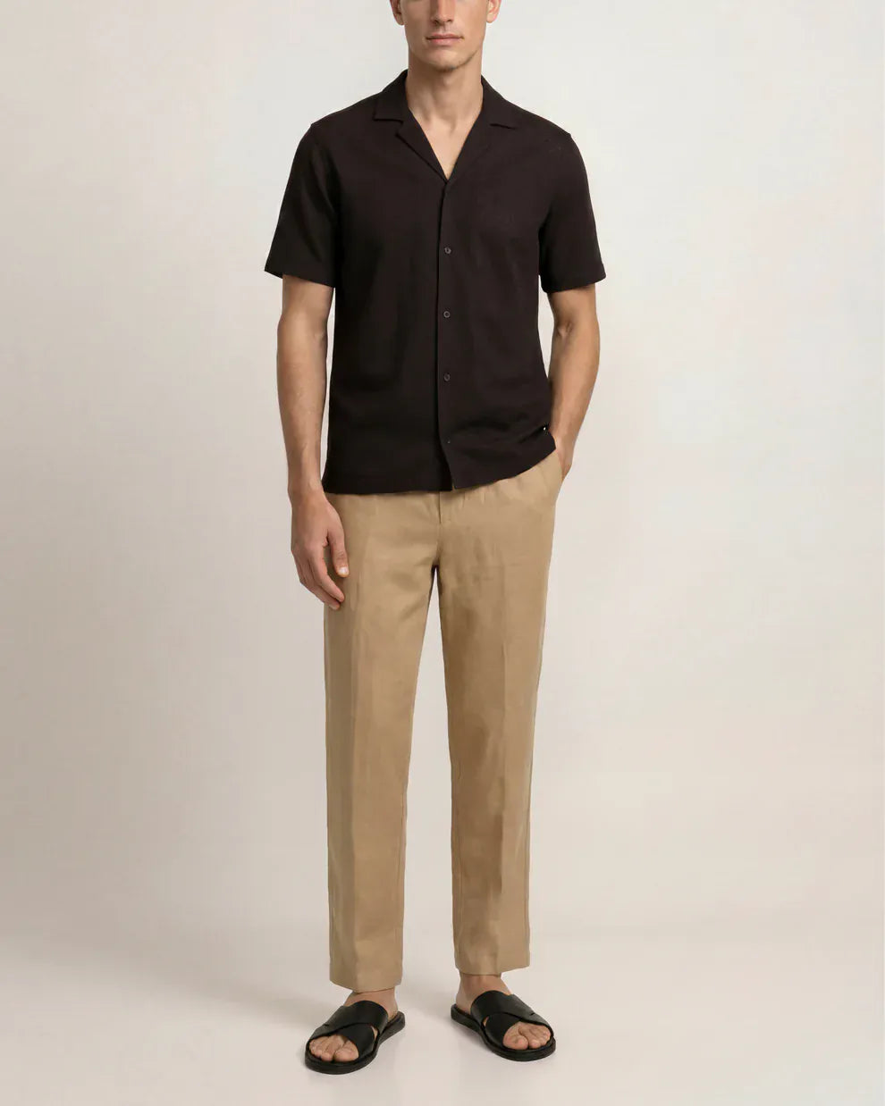 Orlebar Brown Polos Maitan Relaxed Open-Weave Cotton Shirt