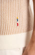 Orlebar Brown Polos Tailored Chevron Crochet Polo