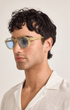 Orlebar Brown Sunglasses The Billie Bio-Circular Acetate Sunglasses In Honey / Sky