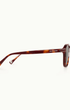 Orlebar Brown Sunglasses The Danny Bio-Circular Acetate Sunglasses In Classic Tortoisshell / Pine Green