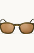 Orlebar Brown Sunglasses The Davey Sunglasses in Agave