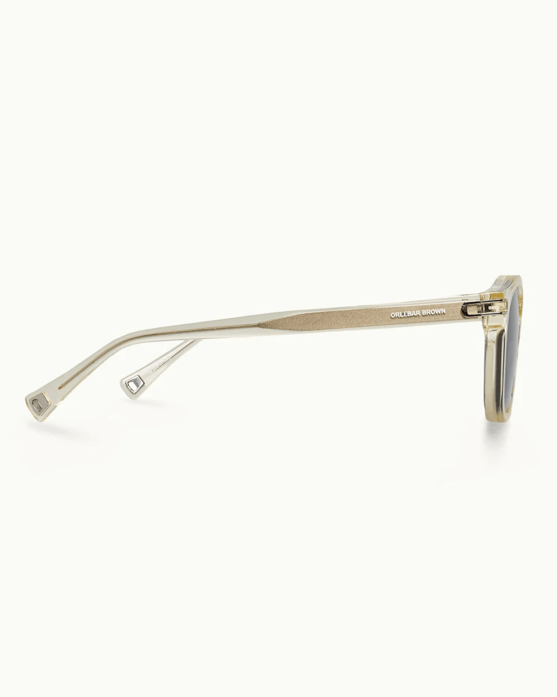 Orlebar Brown Sunglasses The Davey Sunglasses in Champagne/Blue