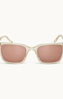Orlebar Brown Sunglasses The Robbie Sunglasses in Champagne/Dark Rose