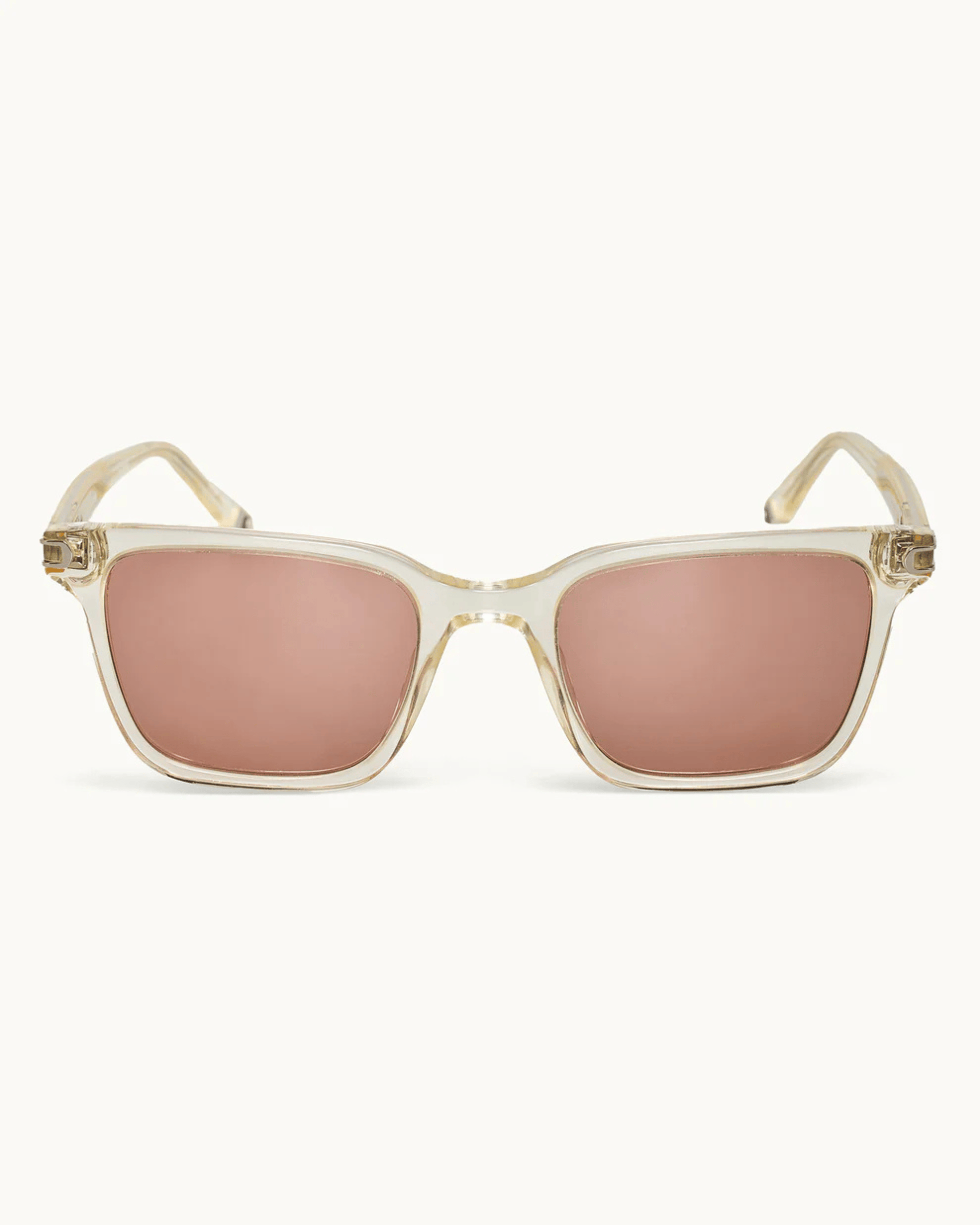 Orlebar Brown Sunglasses The Robbie Sunglasses in Champagne/Dark Rose