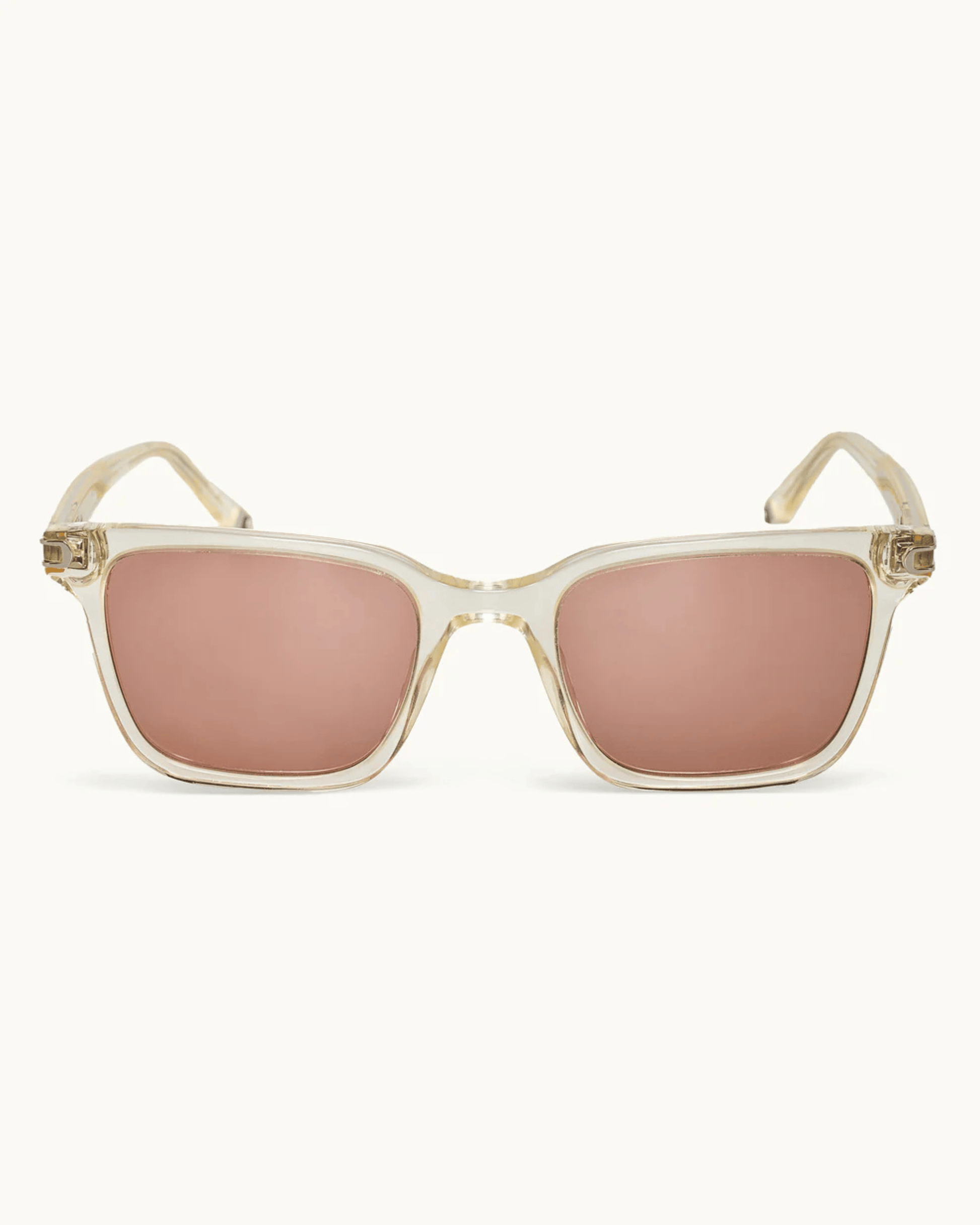 Orlebar Brown Sunglasses The Robbie Sunglasses in Champagne/Dark Rose