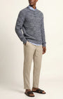 Orlebar Brown Sweaters Gideon Crochet Cotton Jumper