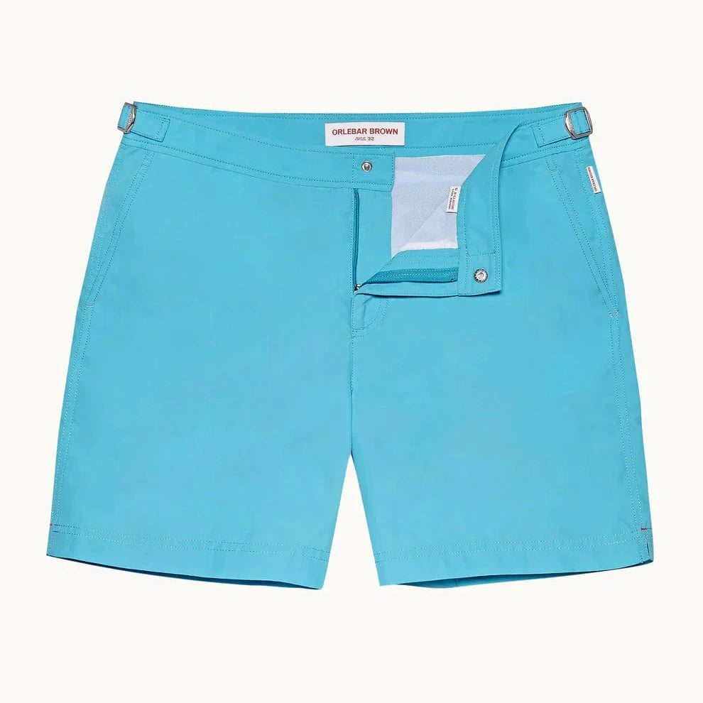 Orlebar Brown Swimwear AQUA BLUE / 32 Bulldog Linen Tape