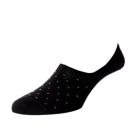 Pantherella Usa Socks BLACK/GREY / M Perry Invisible Socks