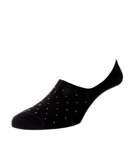 Pantherella Usa Socks BLACK/GREY / M Perry Invisible Socks