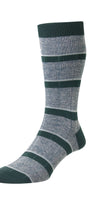 Pantherella Usa Socks GREEN Samarkand Dress Socks