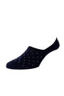 Pantherella Usa Socks NAVY/SUMMER BLUE / M Perry Invisible Socks