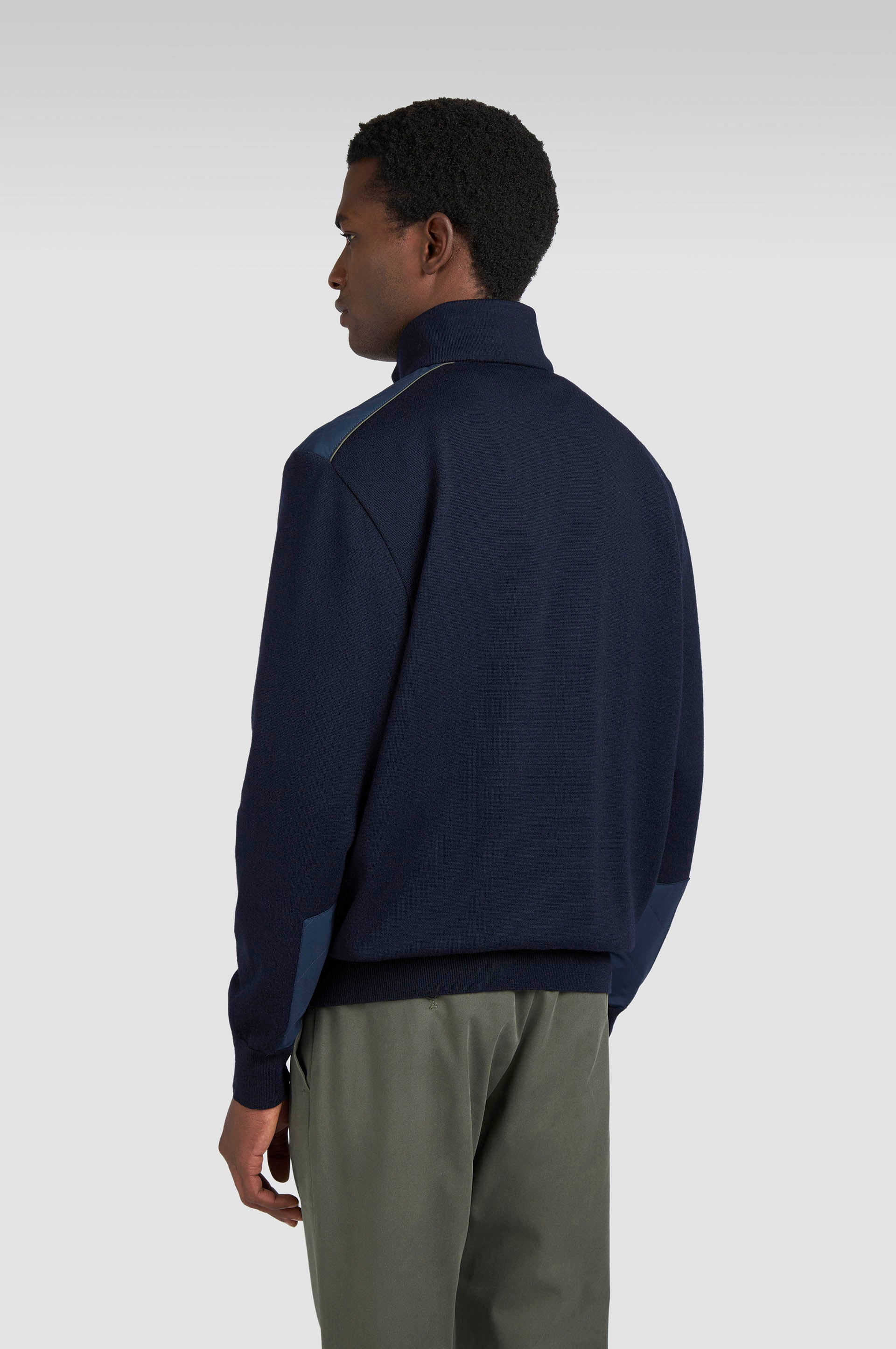 Paul and Shark 1/4 Zip Typhoon Platinum Soft Cool Touch