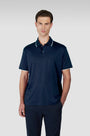 Paul and Shark Polos 635 NAVY / M Xsoft Interlock Polo