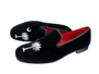 Peter Huber Palmetto Tree Velvet Pump