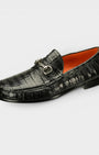 Peter Huber Shoes King Crocodile Bit Loafer