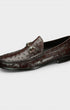Peter Huber Shoes Nika Ostrich Bit Loafer