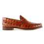 Peter Huber Shoes Texas Crocodile Penny Loafer