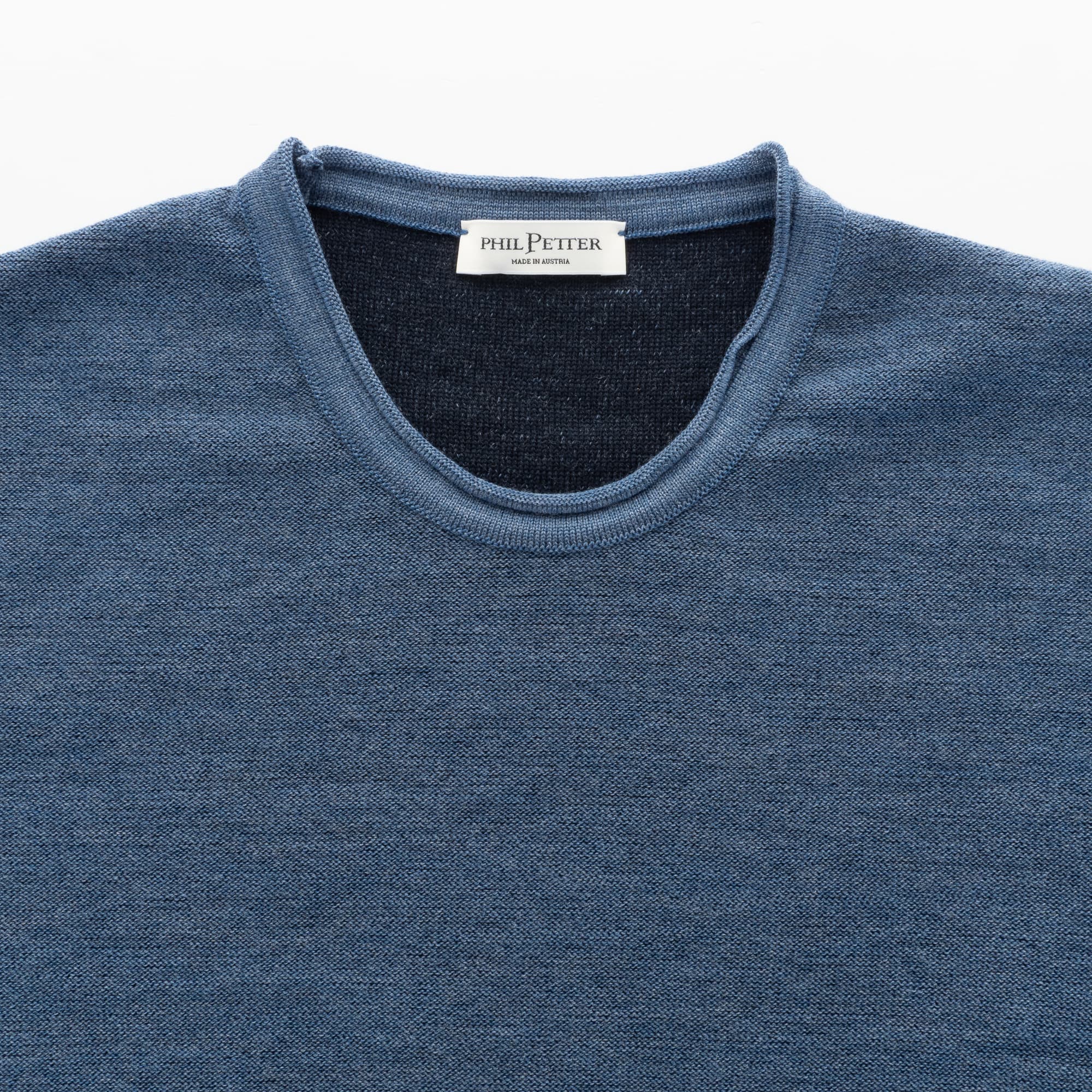 Phil Petter Sweaters Doubleface Crew Neck Pullover