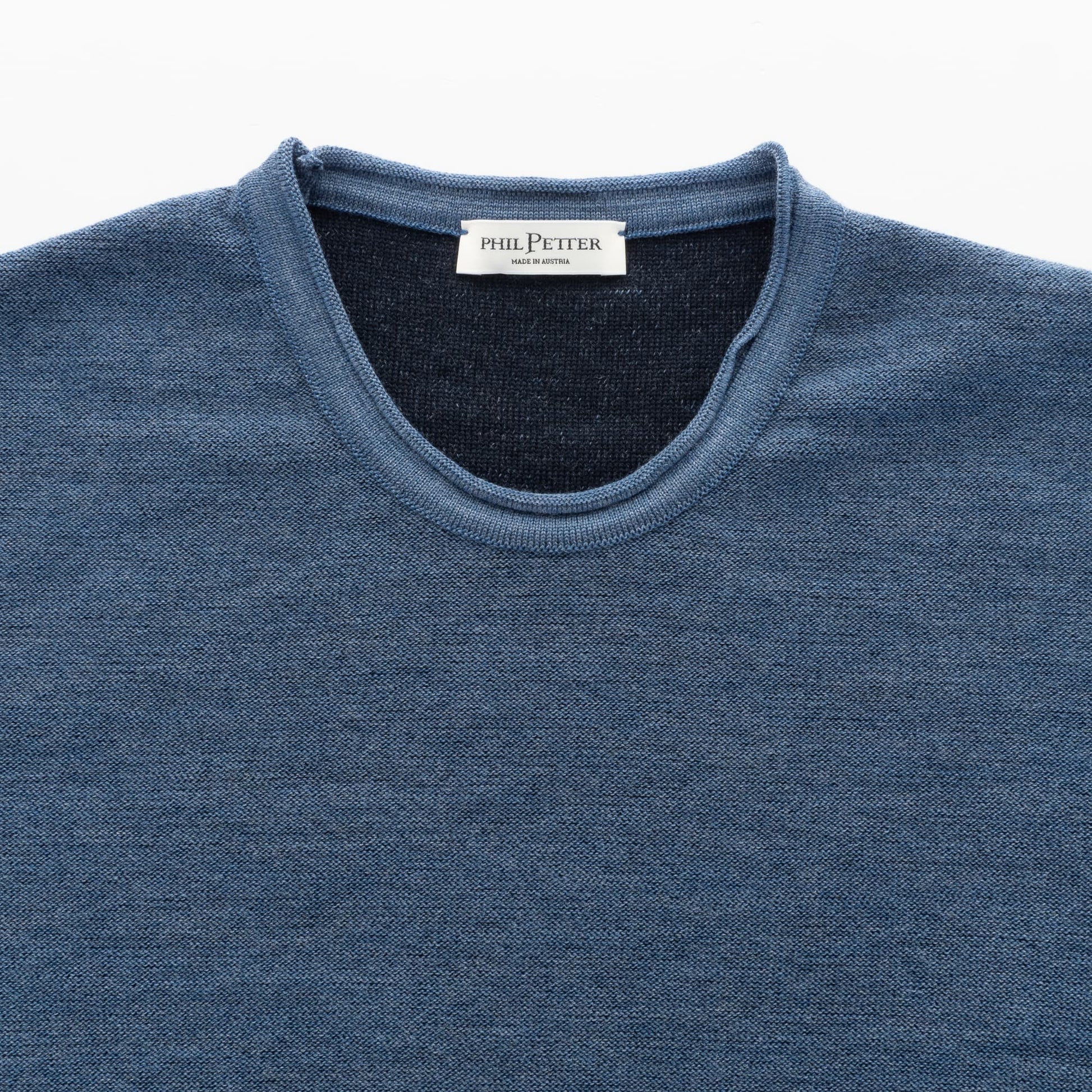 Phil Petter Sweaters Doubleface Crew Neck Pullover