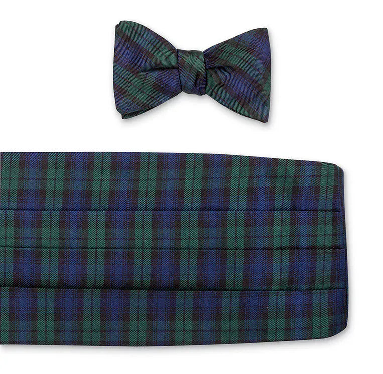 R. Hanauer, Inc. Cummerbund Black Watch Tartan Cummerbund Set