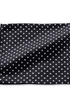 R. Hanauer, Inc. Pocket Square BLK/WHT / OS Pocket Square