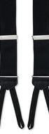 R. Hanauer, Inc. Suspenders Black Satin Suspenders