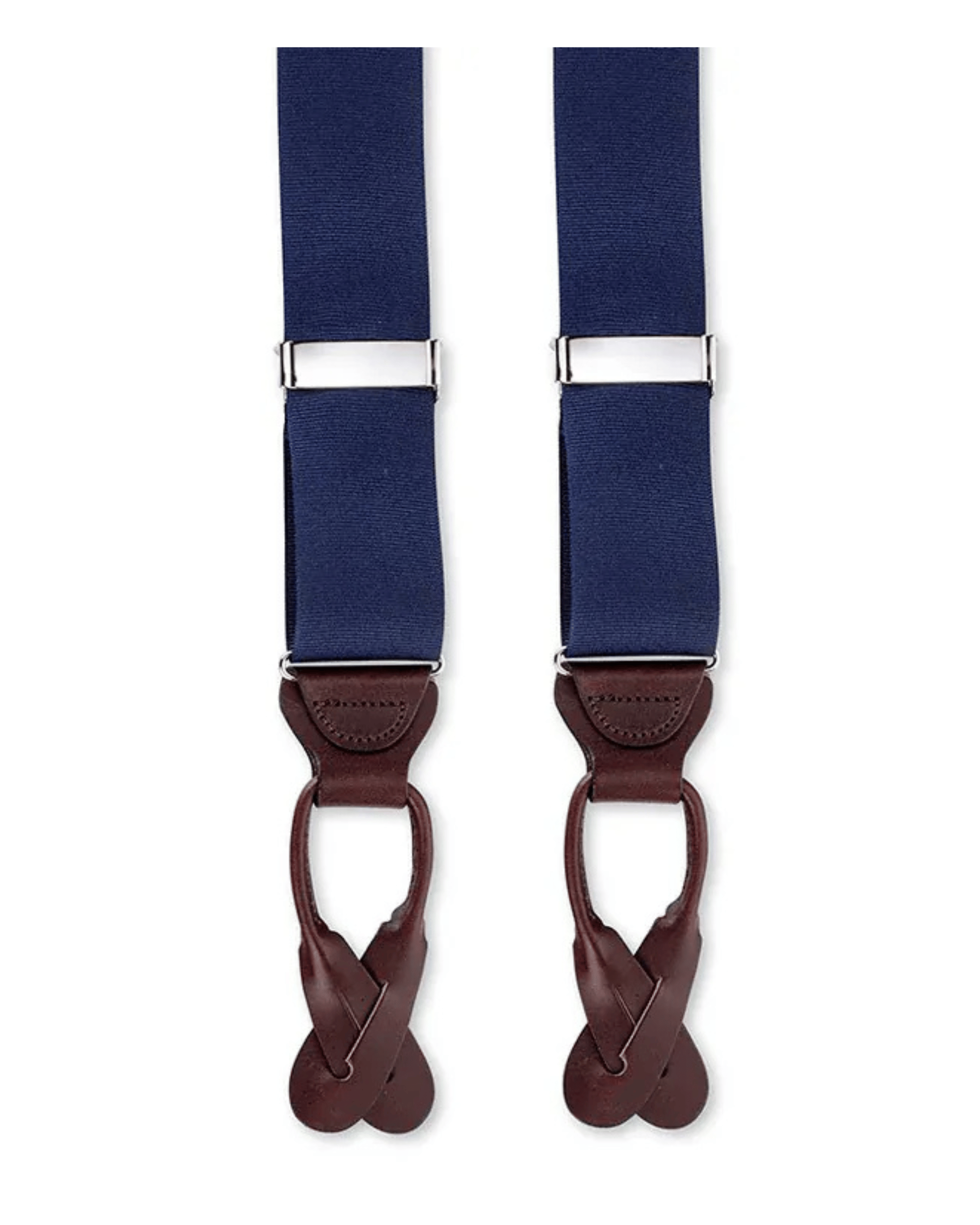 R. Hanauer, Inc. Suspenders NAVY Solid Navy Suspenders