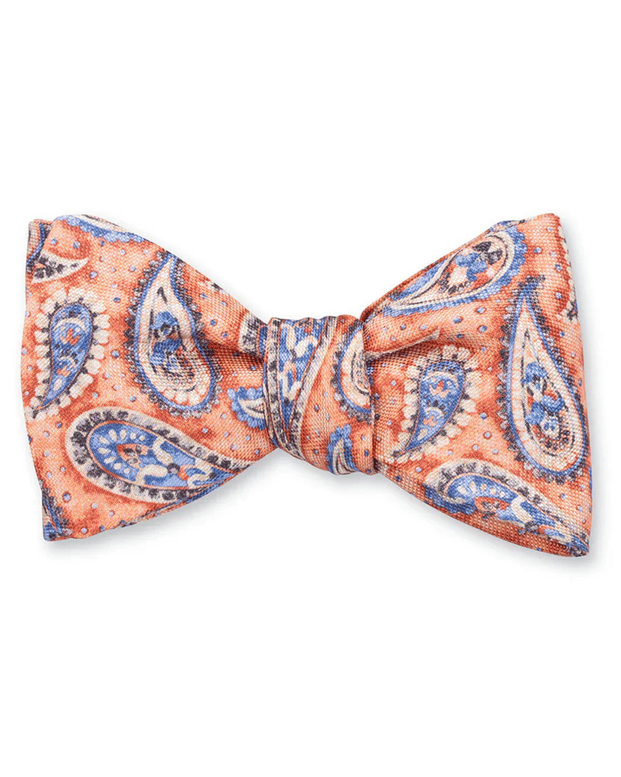 R. Hanauer, Inc. Ties Apricot Bernadette Pine Bow Tie