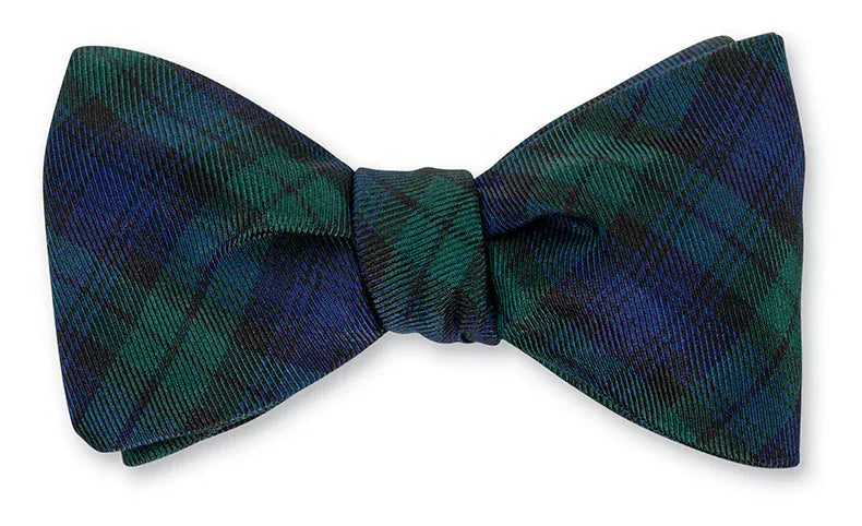 R. Hanauer, Inc. Ties Black Watch Tartan Bow Tie