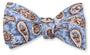 R. Hanauer, Inc. Ties Blue Bernadette Pine Bow Tie