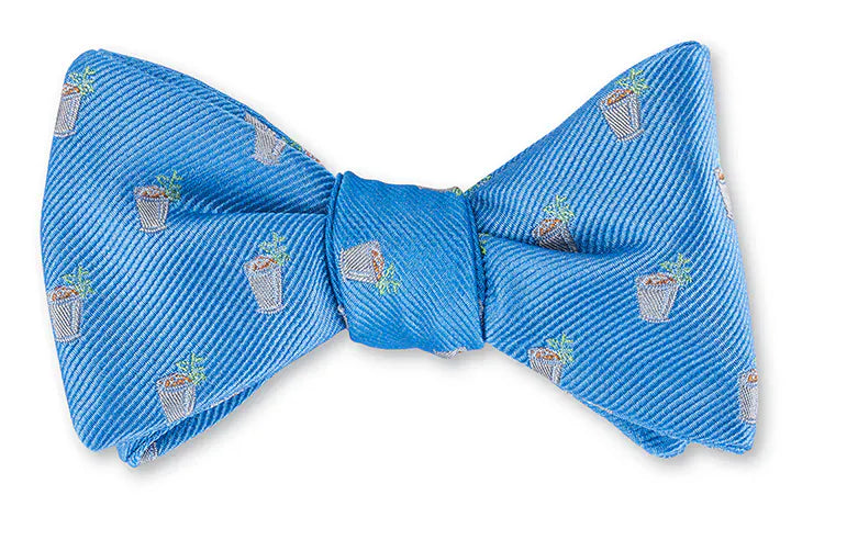 R. Hanauer, Inc. Ties BLUE Light Blue Mint Julep Bow Tie
