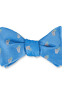 R. Hanauer, Inc. Ties BLUE Light Blue Mint Julep Bow Tie