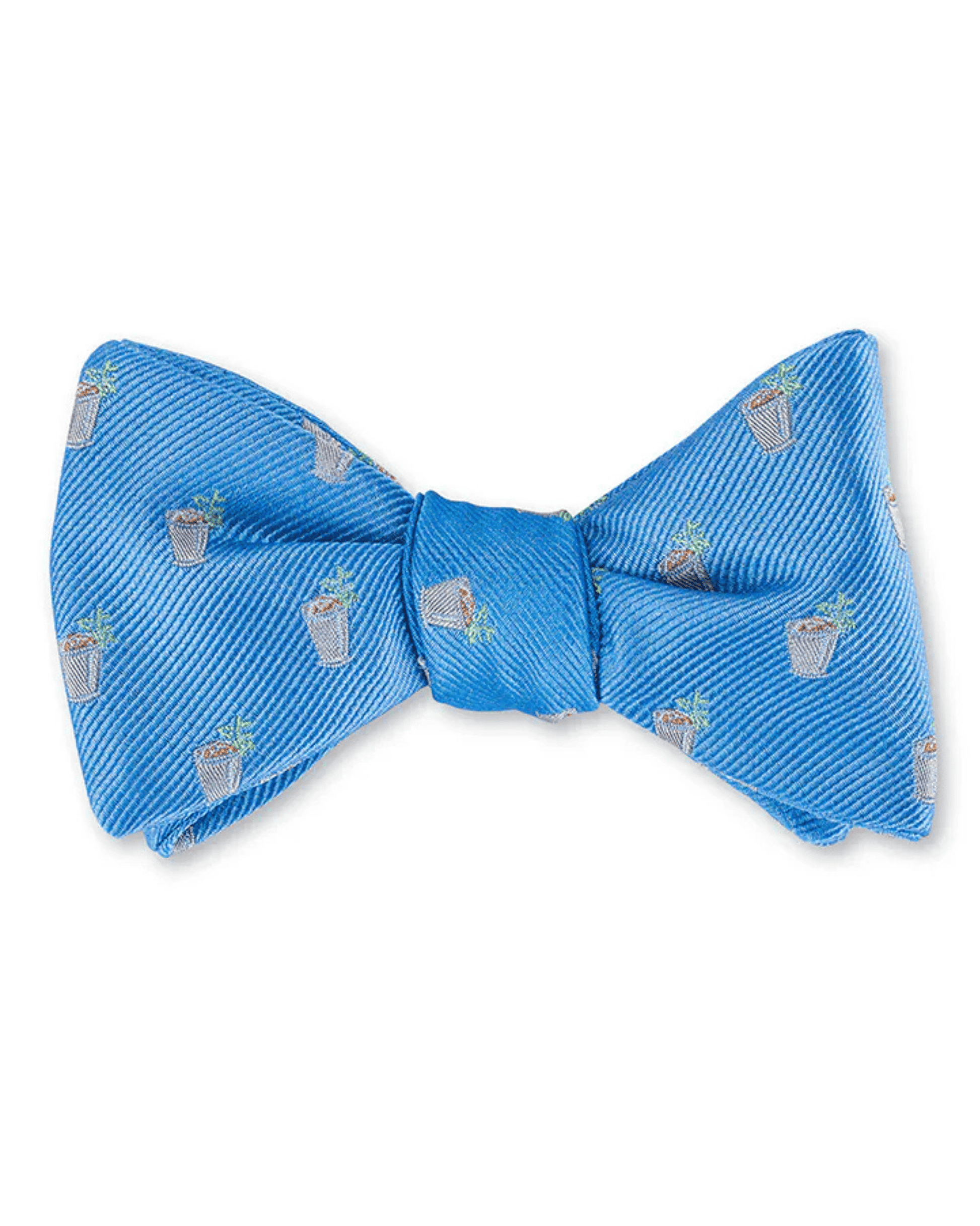 R. Hanauer, Inc. Ties BLUE Light Blue Mint Julep Bow Tie