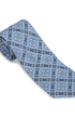 R. Hanauer, Inc. Ties BLUE / OS Navy/Cobalt Bannock Medallions Necktie
