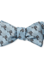 R. Hanauer, Inc. Ties CITADEL BLUE Blue Palmetto Bow Tie