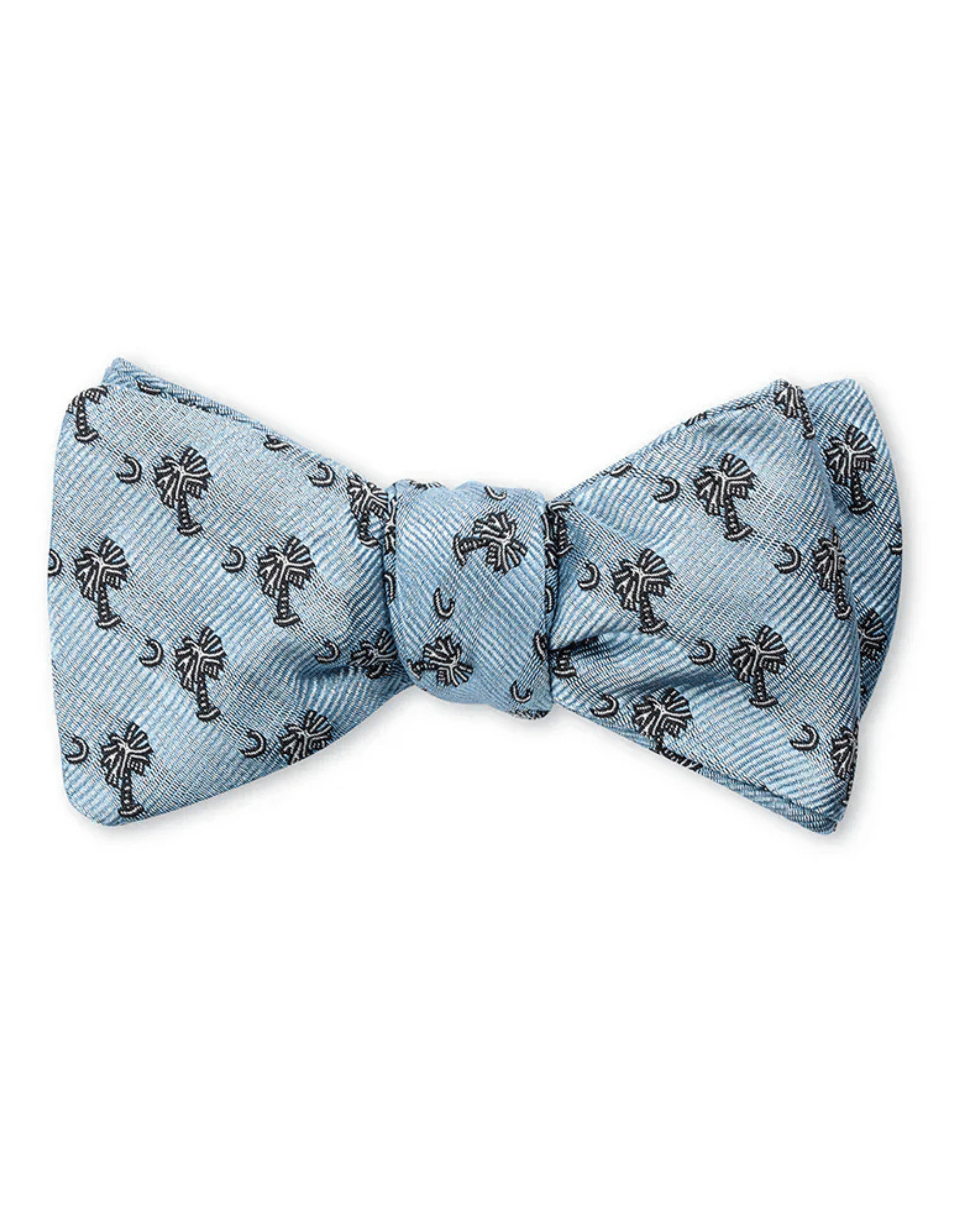 R. Hanauer, Inc. Ties CITADEL BLUE Blue Palmetto Bow Tie