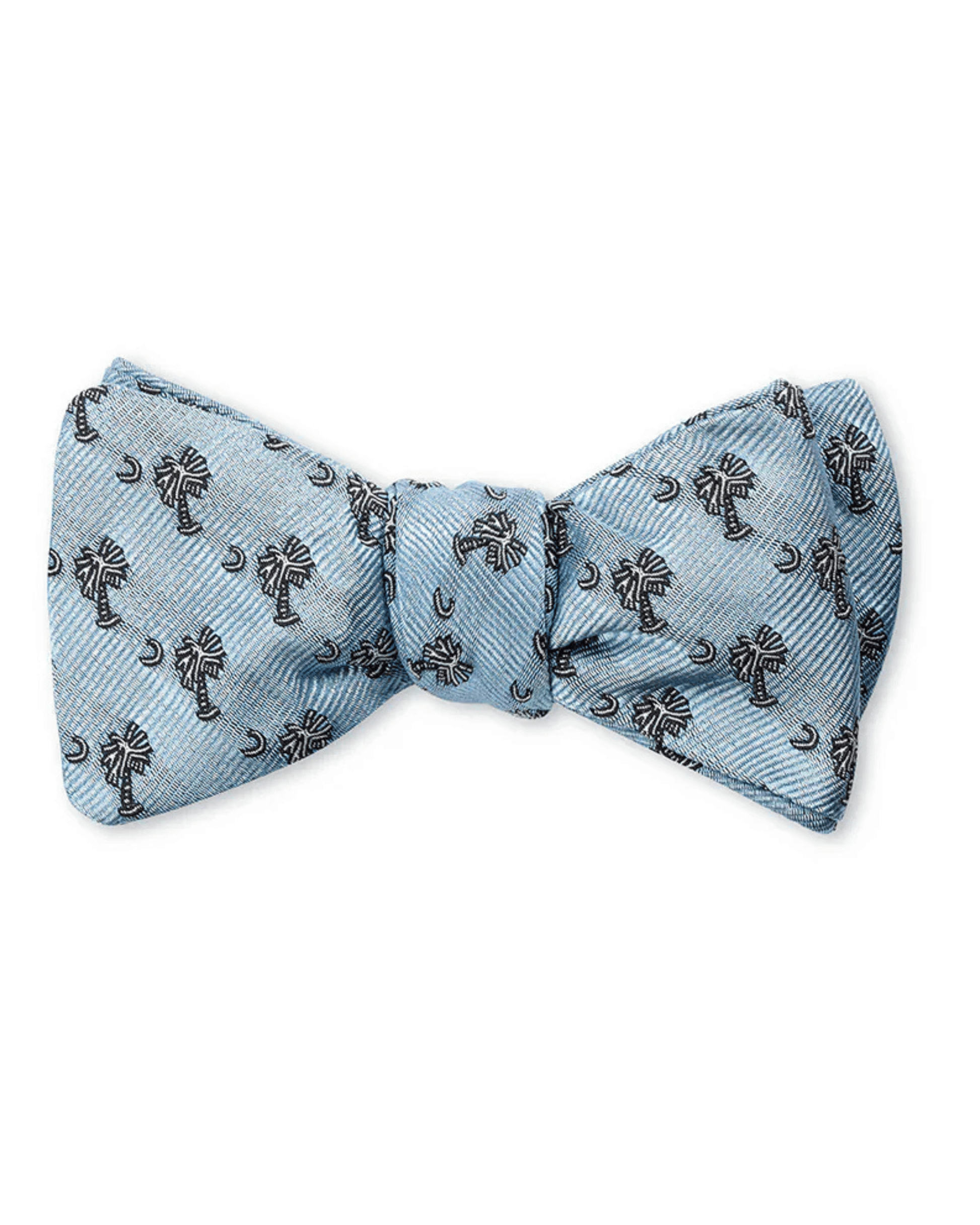 R. Hanauer, Inc. Ties CITADEL BLUE Blue Palmetto Bow Tie