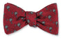 R. Hanauer, Inc. Ties GARNET Garnet Palmetto Bow Tie