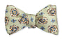 R. Hanauer, Inc. Ties Green Alfred Medallions Bow Tie